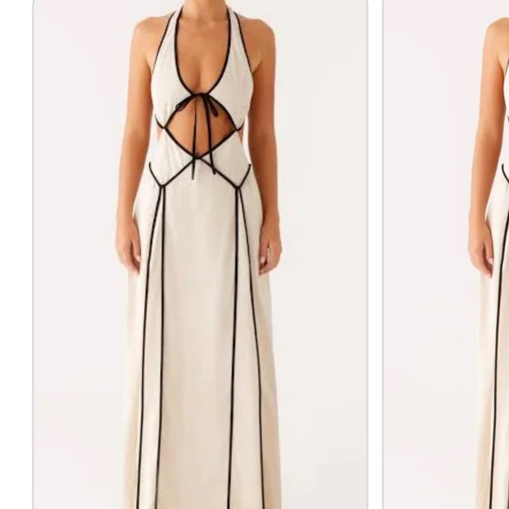 Sonnet maxi dress oatmeal size 0